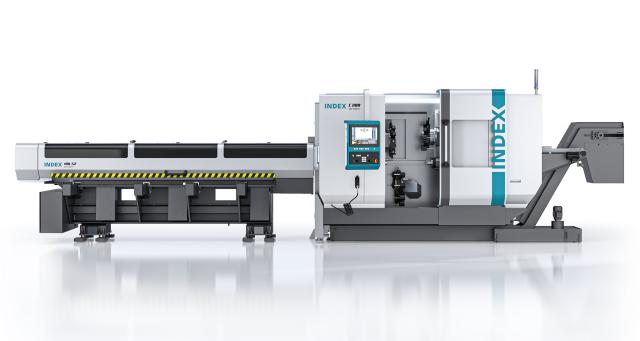 INDEX C200 tandem production turning machine