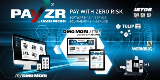 DMG MORI STORE: digital Point-of-Sale for Software- and Equipment-as-a-Service